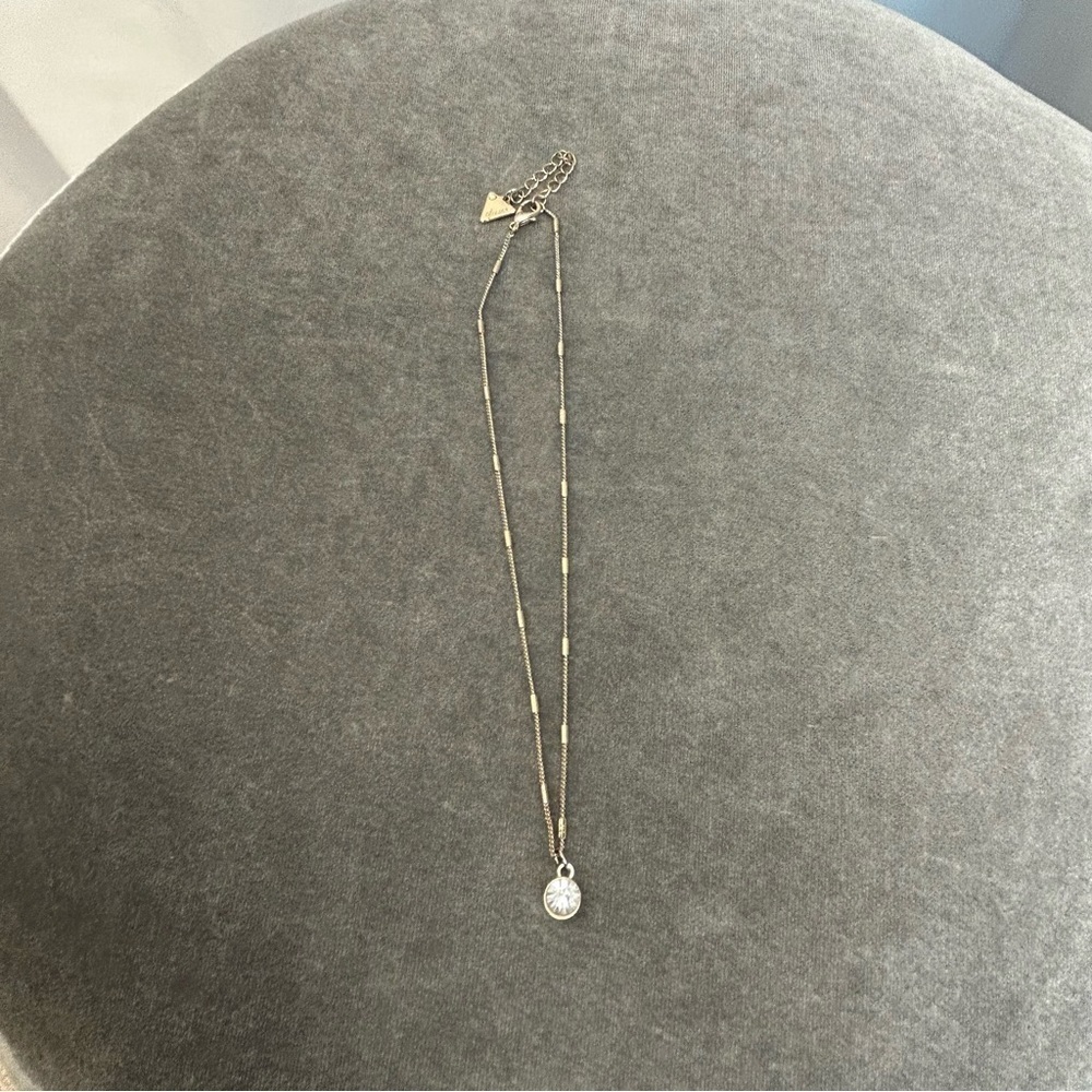 GUESS double crystal rhinestone cubic zirconia necklace bundle - Picture 7 of 14